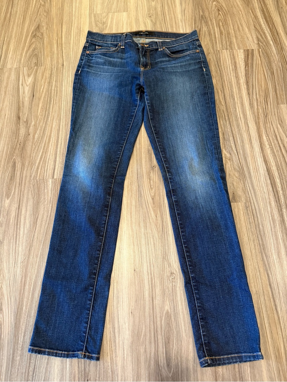 J Brand Dark Vintage Jeans in Dark Blue Wash